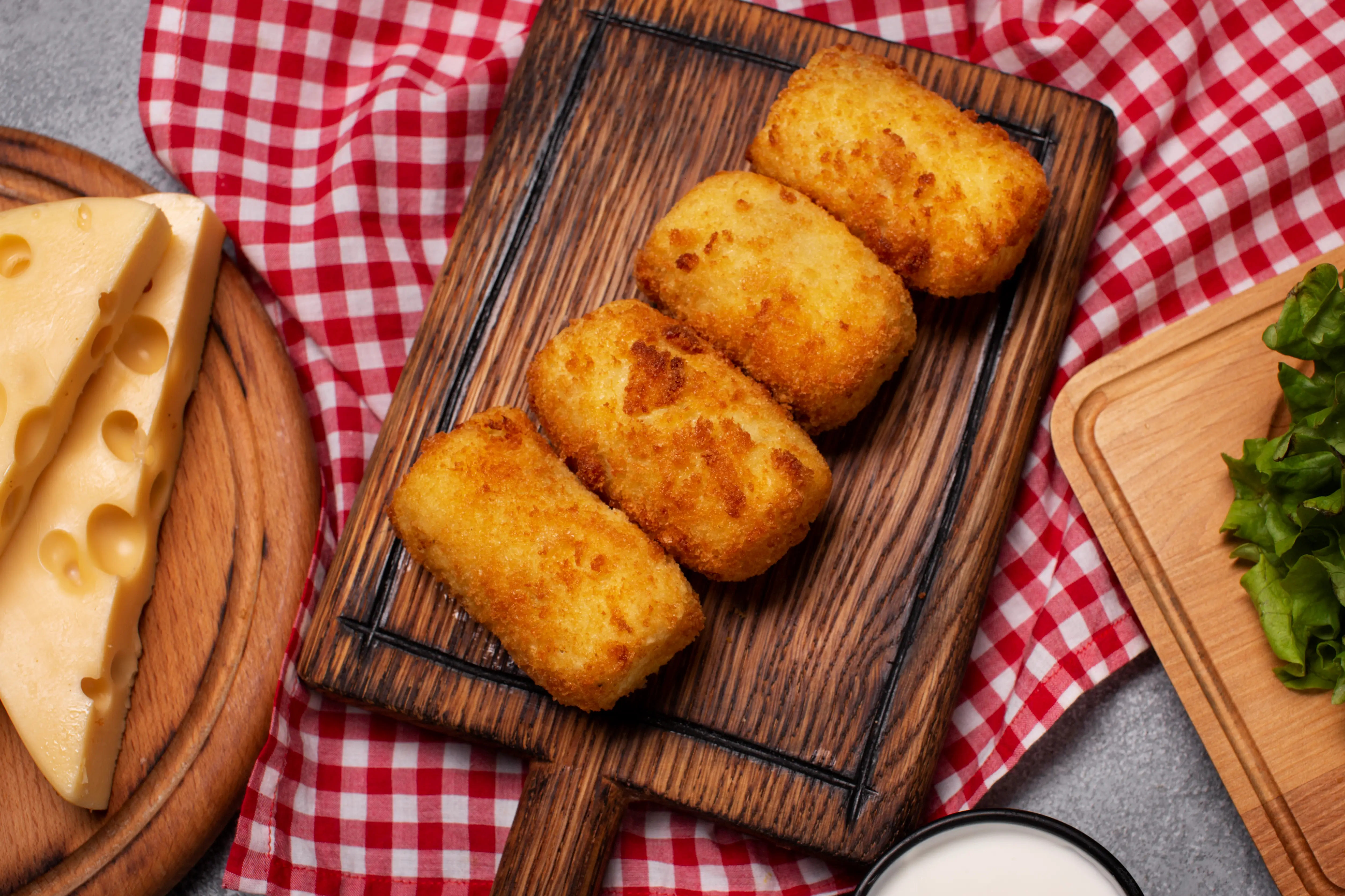Croquetas con una freidora de aire